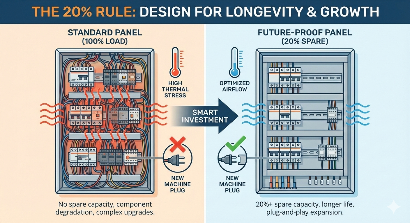 20% on electrical panel building in Egypt